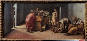 Die Geburt des Heiligen Johannes des Täufers (15. Jahrhundert)