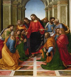 Die Kommunion der Apostel, 1512