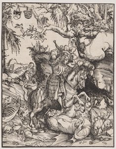 Sankt Georg tötet den Drachen