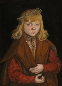 Ein Prinz von Sachsen, ca. 1517 von Lucas Cranach the Elder