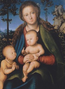 Madonna mit Kind und Johannes dem Täufer