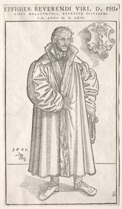 Philipp Melanchthon von Lucas Cranach the Elder
