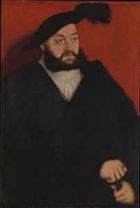 Porträt von Johann, Erbprinz von Sachsen von Lucas Cranach the Elder