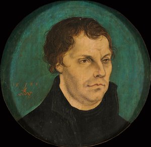 Porträt von Martin Luther 1483-1546, 1525