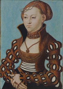 Porträt von Prinzessin Maria von Sachsen mit Brautkrone