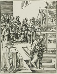 Der heilige Johannes, aus Das Martyrium der Apostel