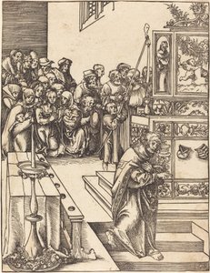 Heiliger Johannes der Evangelist von Lucas Cranach the Elder