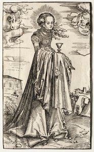 St. Barbara von Lucas Cranach the Elder