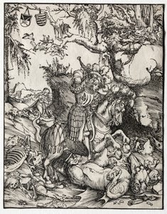 St. Georg tötet den Drachen, 1500er