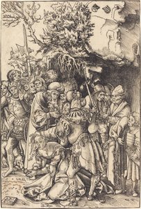 Das Martyrium der Heiligen Barbara von Lucas Cranach the Elder