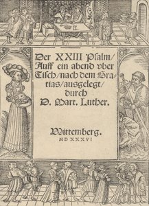 Titelrand mit der Geschichte von Salome und Johannes dem Täufer