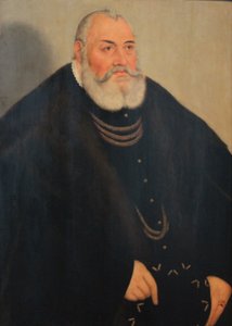 Porträt von Georg dem Frommen von Brandenburg-Ansbach von Lucas Cranach the Younger
