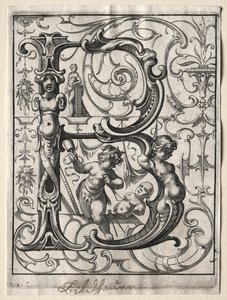 Neues ABC-Heft: B, 1627 von Lucas Kilian