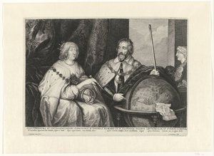 Thomas Howard, 2. Graf von Arundel und seine Frau Alatheia Talbot von Lucas Vorsterman (I)