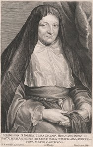Serenissima D. Isabella Clara Eugenia, Infantin von Spanien etc. von Lucas Vorsterman