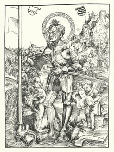 Heiliger Georg von Lucas the Elder (after) Cranach