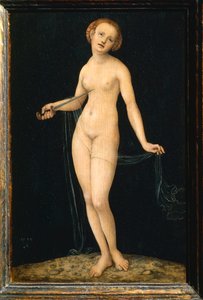 Österreich, Wien, Gemaltes Bild von Lucretia von Lucas the Elder Cranach
