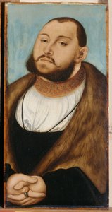 Johann Friedrich I., Kurfürst von Sachsen (1503-1554), von Lucas Cranach dem Älteren (1472-1553). Öl auf Holz von Lucas the Elder Cranach