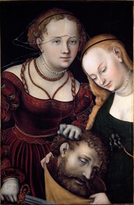 Judith mit Magd und Kopf des Holofernes