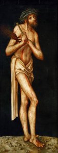 Der Sündenfall: Christus als der Schmerzensmann von Lucas the Elder Cranach