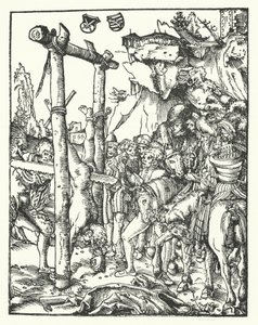 Simon, aus dem Martyrium der zwölf Apostel von Lucas the Elder Cranach