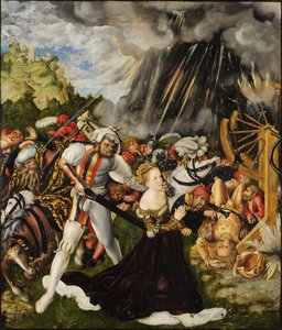 Das Martyrium der heiligen Katharina von Lucas the Elder Cranach