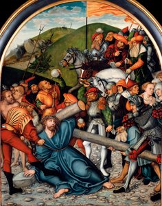Der Aufstieg zum Kalvarienberg von Lucas the Elder Cranach