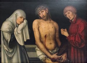 Pietà von Lucas the Elder or Hans (d.1537) Cranach