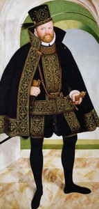 Porträt von August I. von Sachsen