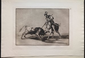 Stierkämpfe: El Cid Campeador spießt einen weiteren Stier auf
