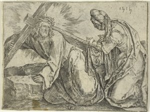 Christus trägt das Kreuz