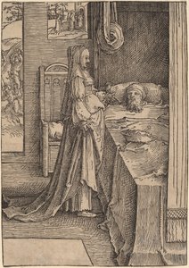 Isebel und Ahab von Lucas van Leyden
