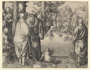 Die Taufe Christi im Jordan, ca. 1510