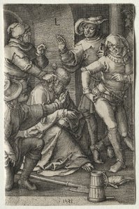 Die Passion: Die Verspottung Christi, 1521