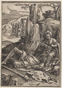 Die Macht der Frauen: Samson und Delilah von Lucas van Leyden