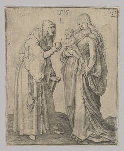 Die Jungfrau mit Kind und St. Anna, 1516