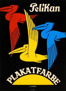 Pelikan Plakatfarbe, 1920-1925