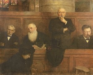 Die Kirchenvorsteher von Lucien Hector Jonas