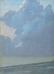 Wolken über dem Meer