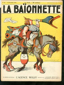 Cover von "La Baionnette", Satirique en Couleurs von Lucien Metivet
