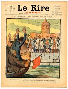 Cover von "Le Rire rouge", Satirisch in Farben