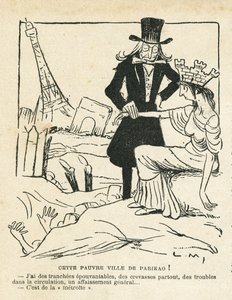 Illustration in Le Rire