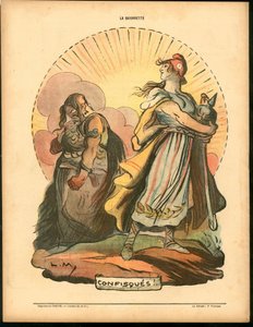 La Baionnette, Satirique en Couleurs, 18.4.1918: Krieg von 14-18 von Lucien Metivet
