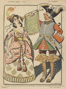 La Clairon, Illustration für Le Rire