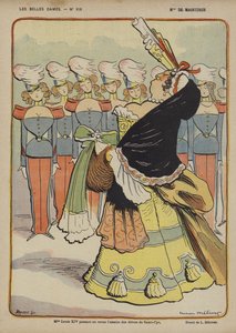 Madame De Maintenon, Illustration für Le Rire