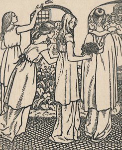 Dornröschen, 1919 von Lucien Pissarro