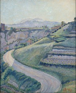 Die neue Straße, Cotignac, 1937