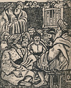 Das Treffen der Ältesten, 1919 von Lucien Pissarro