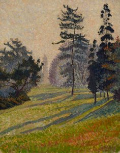 Die Pagode, Kew von Lucien Pissarro