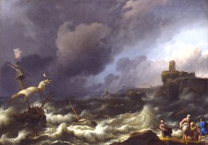 Der Sturm von Ludolf Backhuysen I